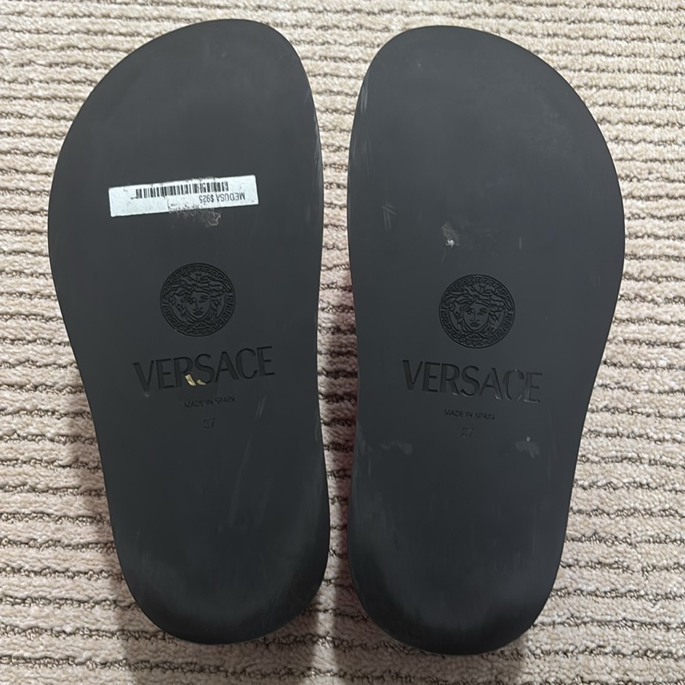 Pink Versace Platform Sandals - Picture 5 of 6